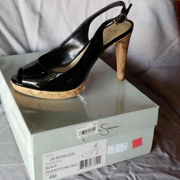 Jessica Simpson Shoes - Jessica Simpson sling back heels Jessica Simpson Shoes - Jessica Simpson sling back heels